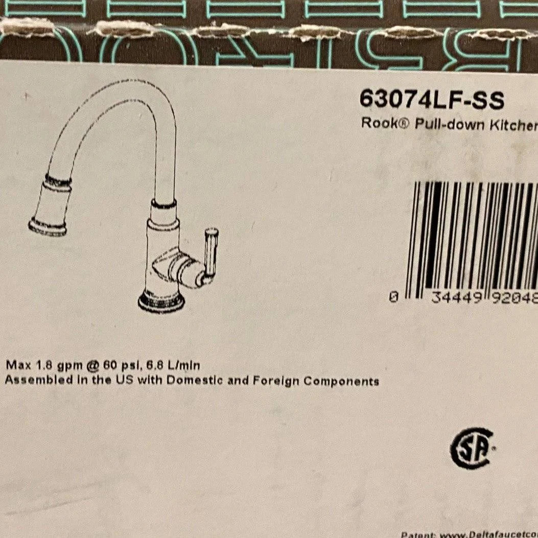 Stainless Pull-Down Faucet W5773