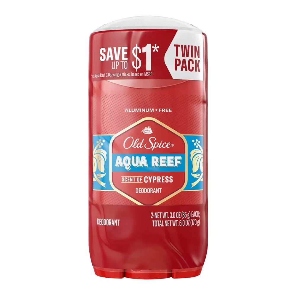 Aqua Reef Deodorant Twin Pack, 6 Oz, 3 Pack G699