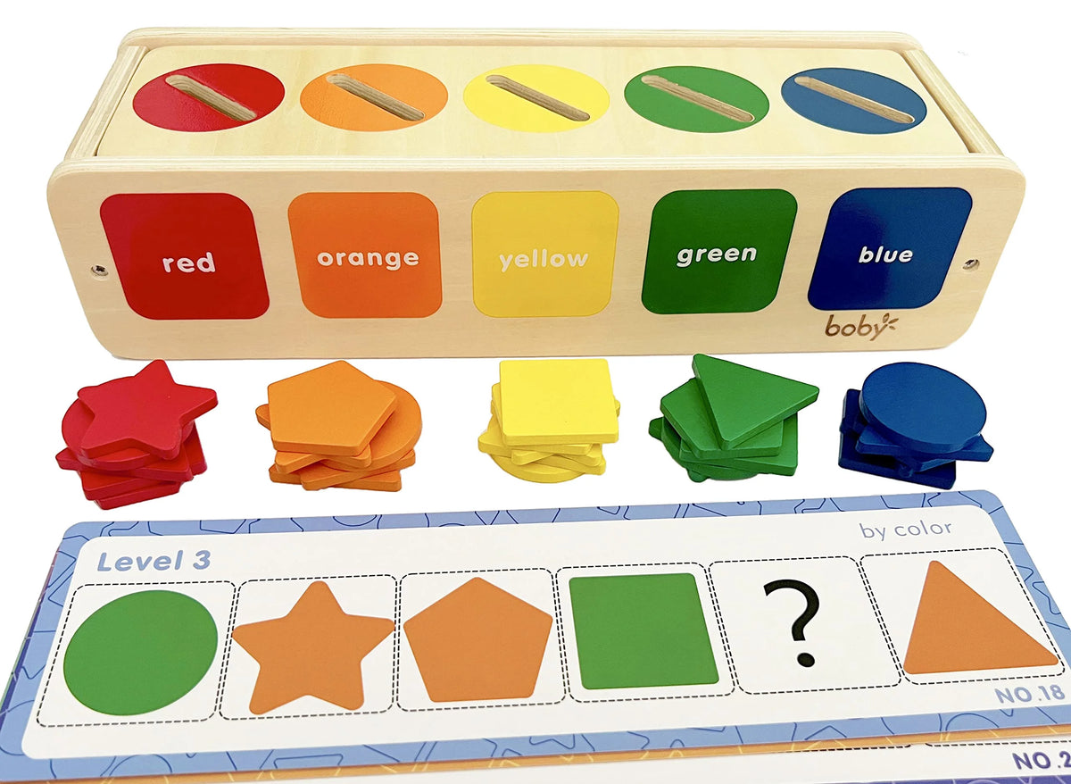 Montessori Toys Sorting Learning Matching Box U492