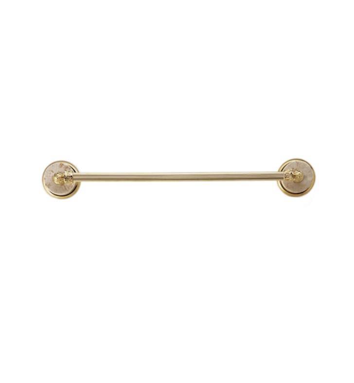 Satin Black 30x22 Towel Bar I39698
