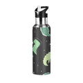 Black Galaxy Stainless Steel Insulated Water Bottle with Straw Lid W110