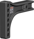 Replacement Weight Distribution Hitch Shank, 2-1/2-Inch Receiver, 2-Inch Drop, 6-Inch Rise, Black Q284695