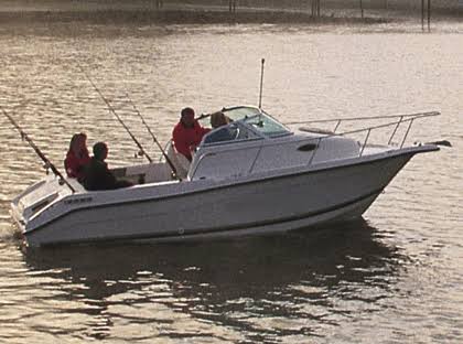 Walk-Around Cuddy Cabin Boat Cover K636