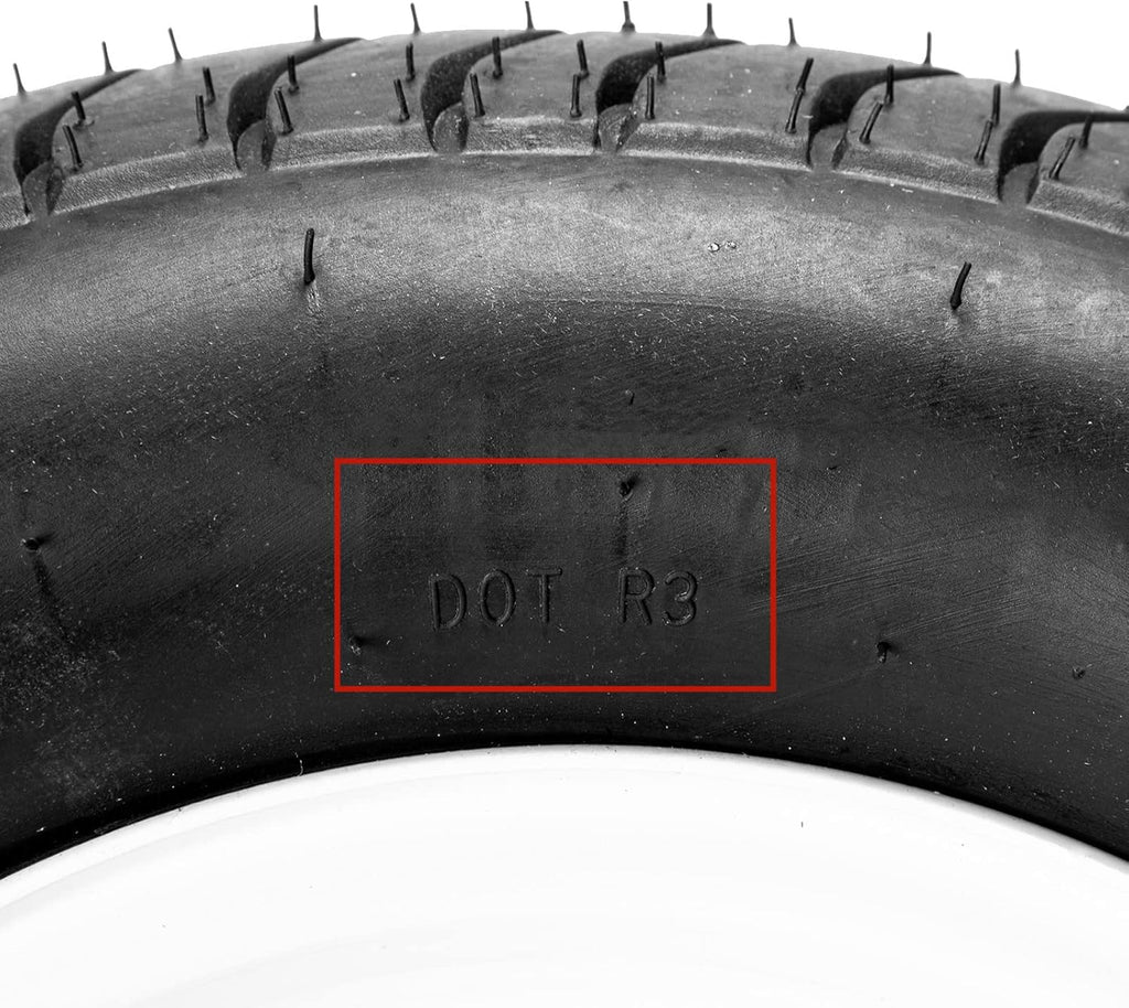 Radial Trailer Tire ST175/80R13 Tubeless Load Range D 8 PR Speed Rating 97/93L Pack of 2 L784