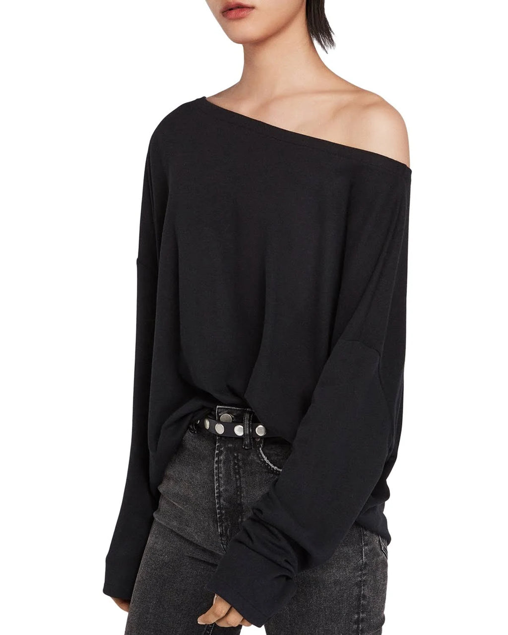 Oversized Tee - Black H12096