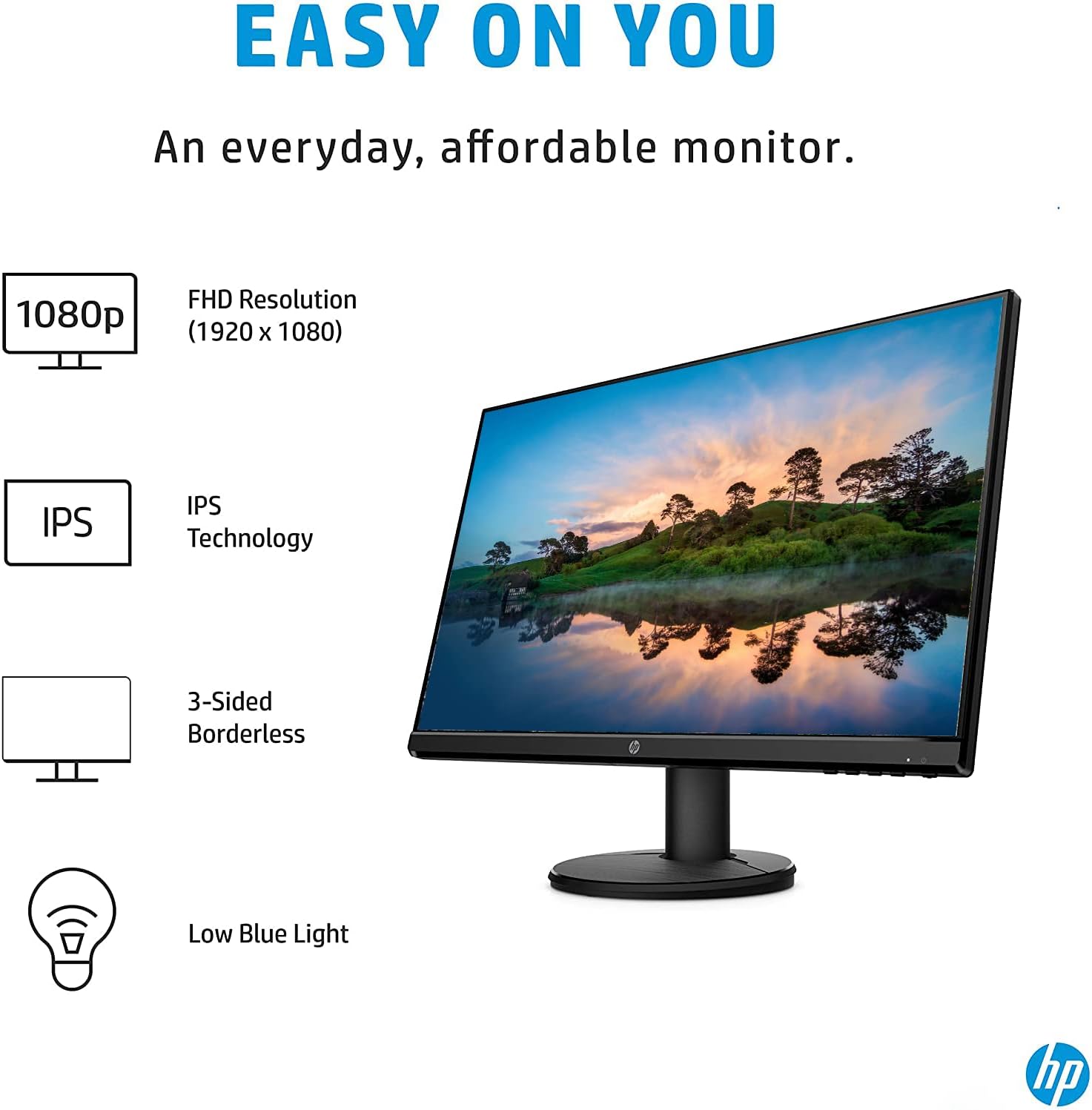 23.8-inch FHD LED Computer Monitor with IPS Panel Y2102