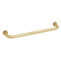 Satin Brass 24 inch Tubular Single-Sided Towel Bar R7540