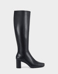 Black Stretch Wide Shoes P89551