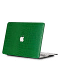 Emerald Faux Crocodile MacBook Case C58498