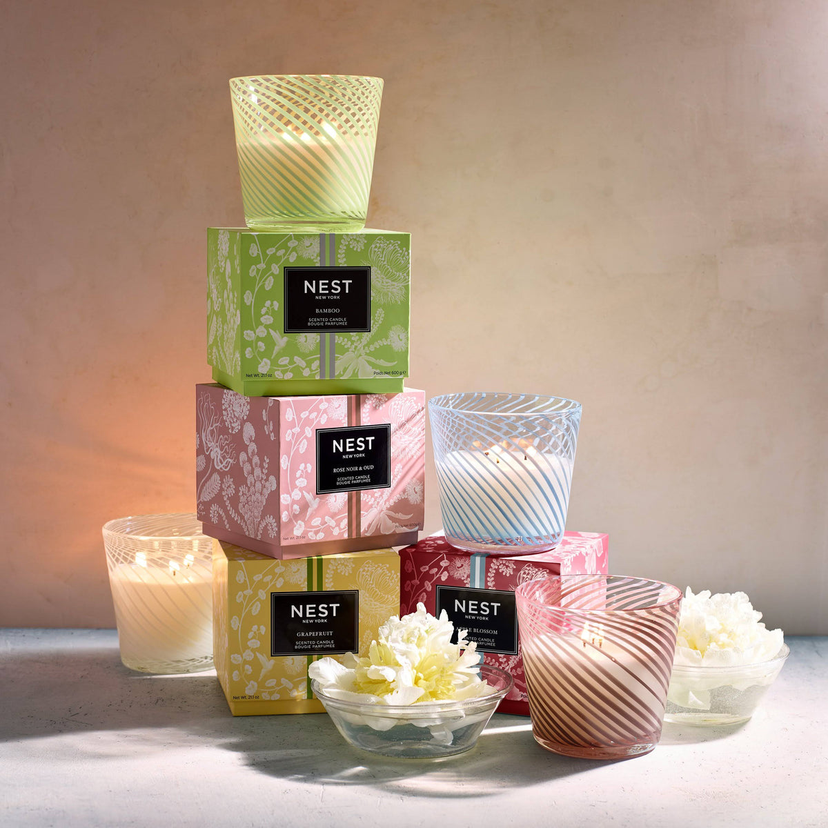 Bamboo 3-Wick Candle L4441