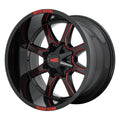 Gloss Black 20x22 Wheel N402702