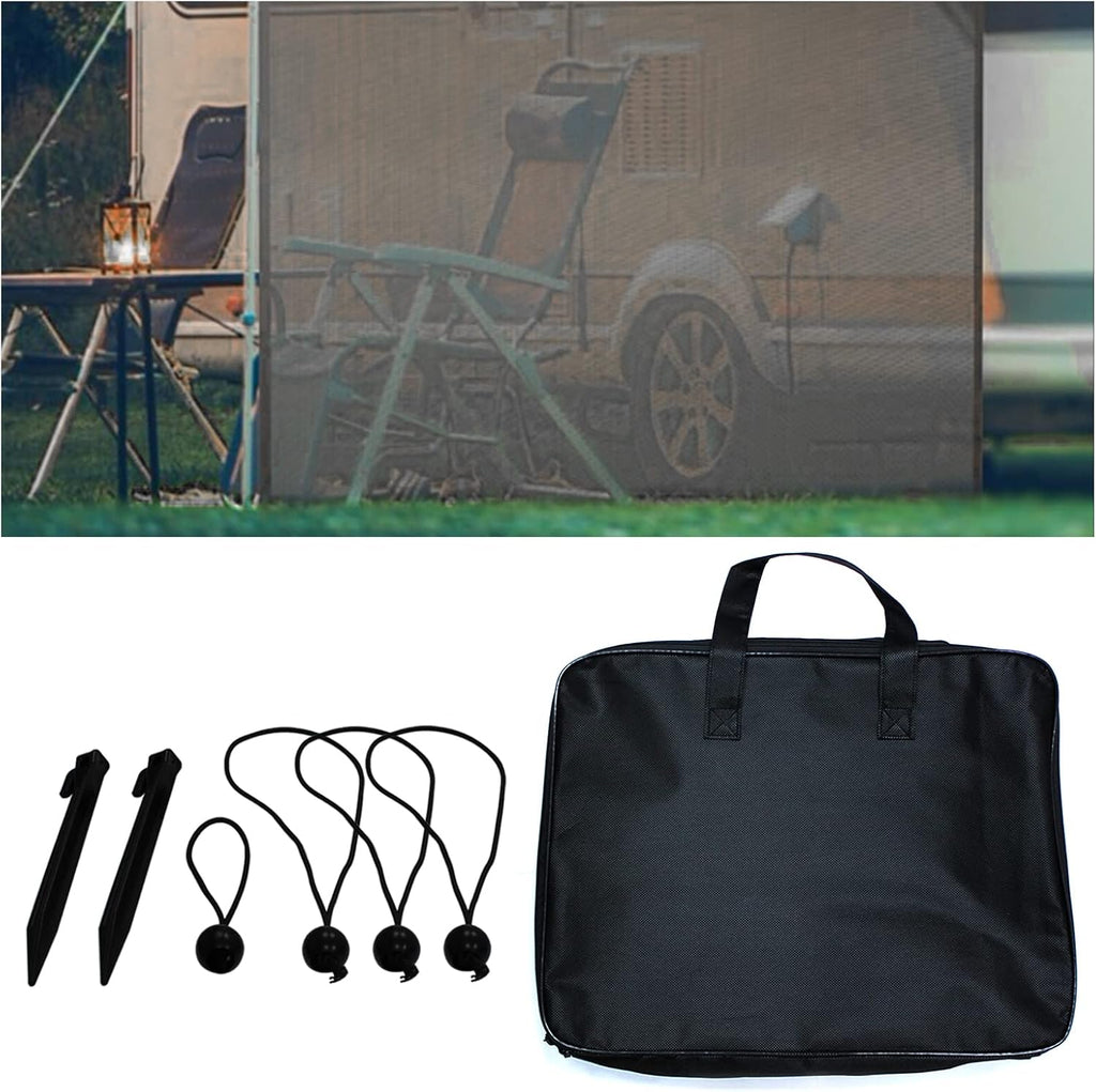 RV Awning Side Shade Mesh Sunshade (9'X7') M959