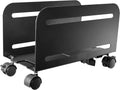 Adjustable Mobile PC Tower Stand Cart with Wheels L862482