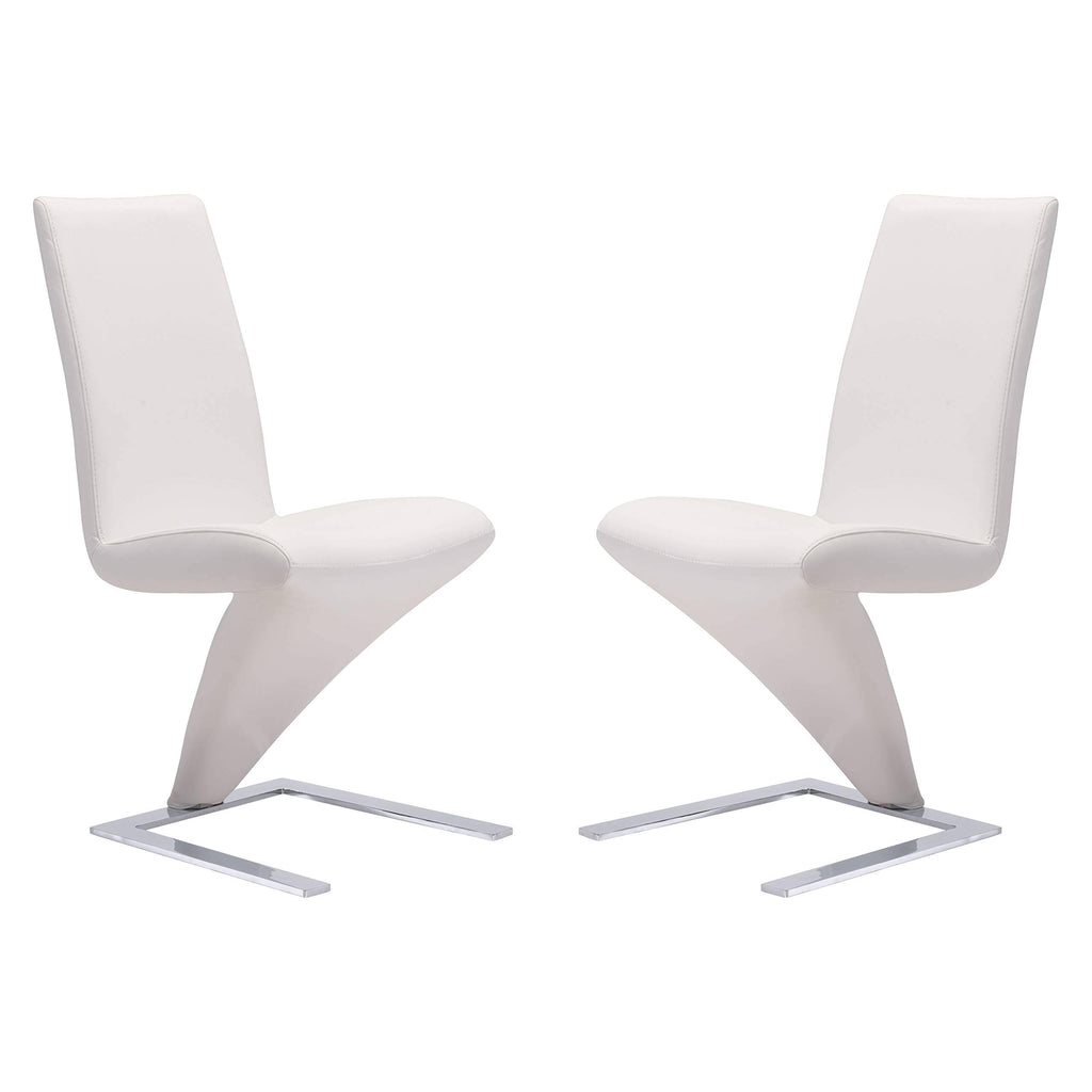 White Dining Chair (Set of 2) D774