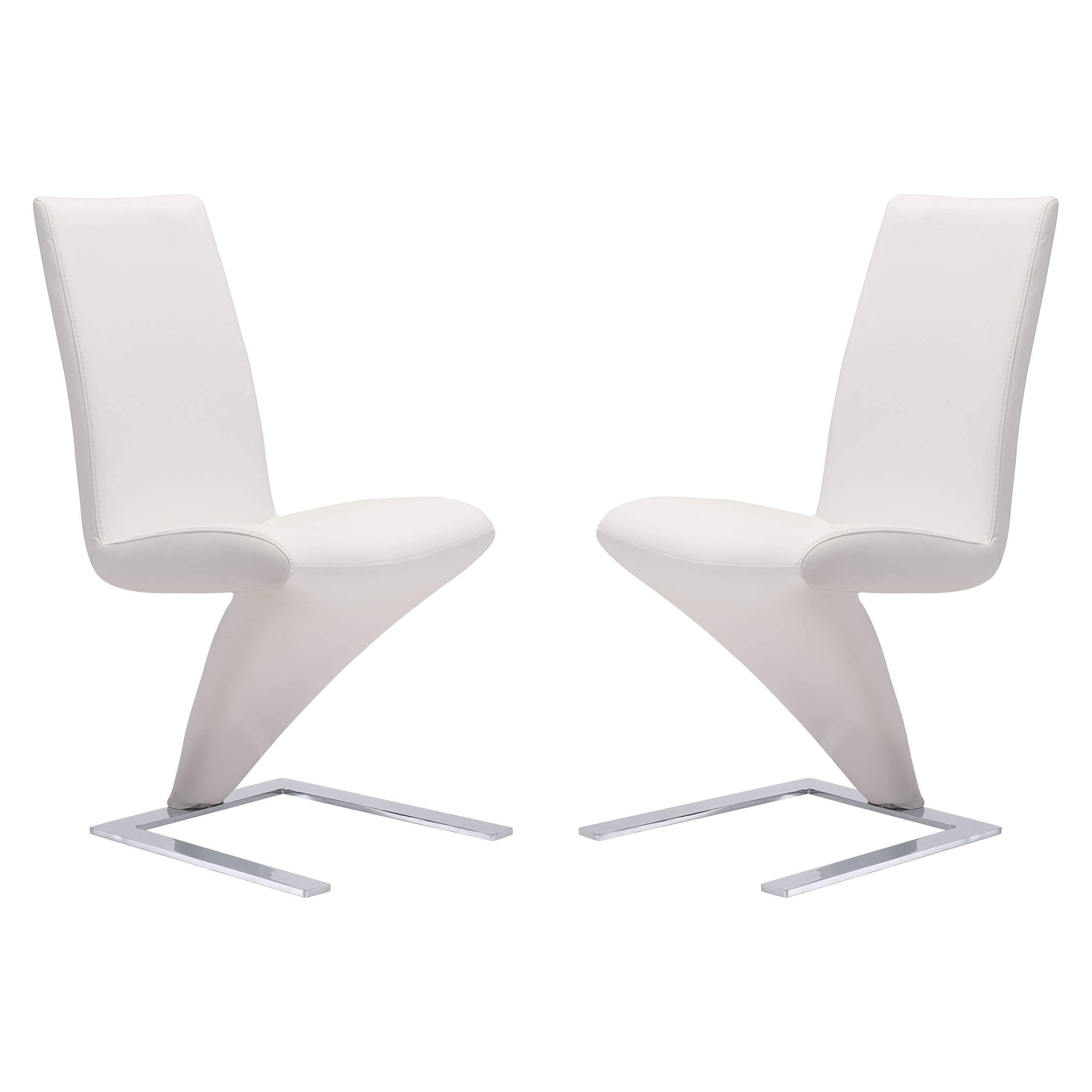 White Dining Chair (Set of 2) D774