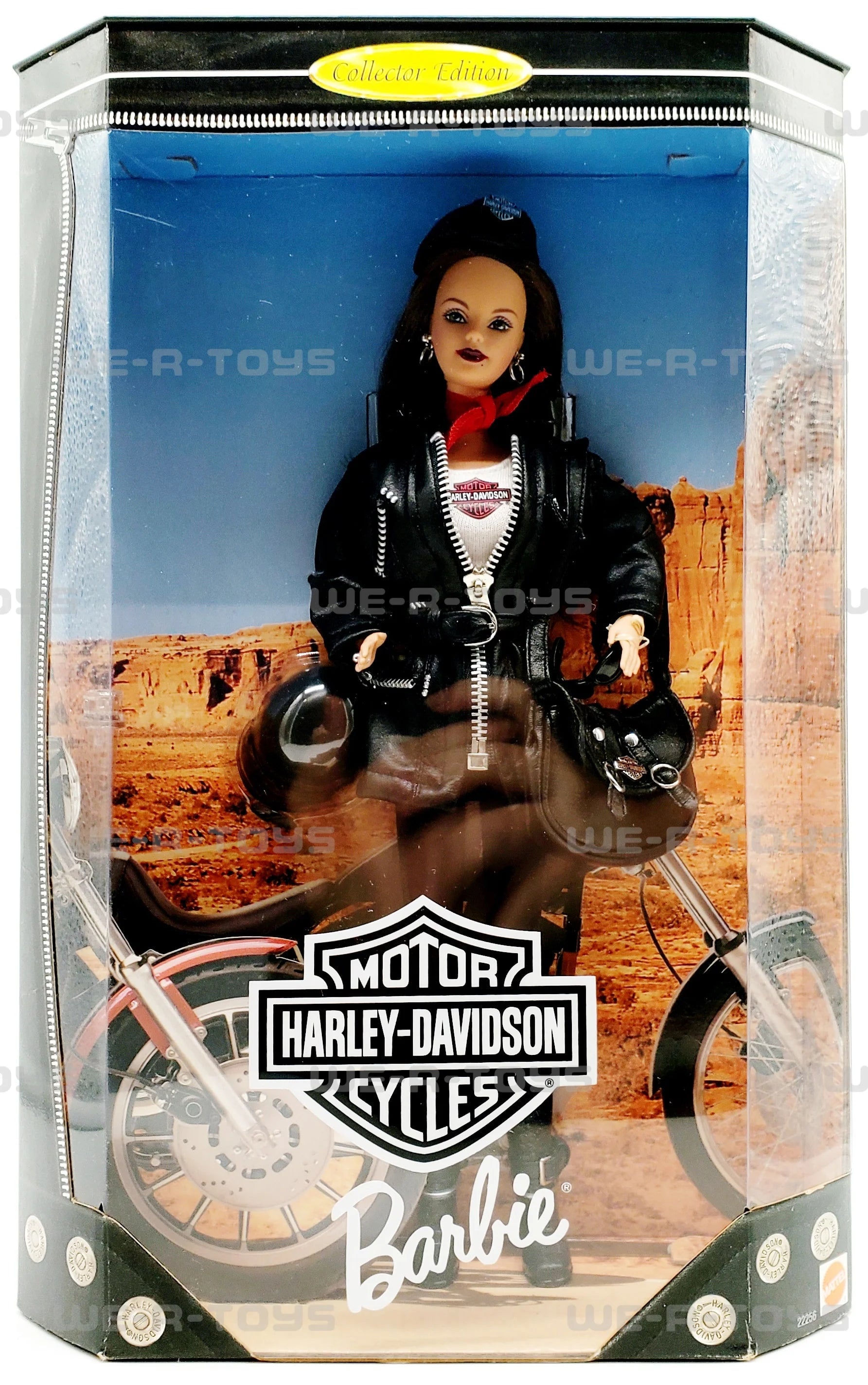 Brunette Barbie Doll Motorcycle N68586