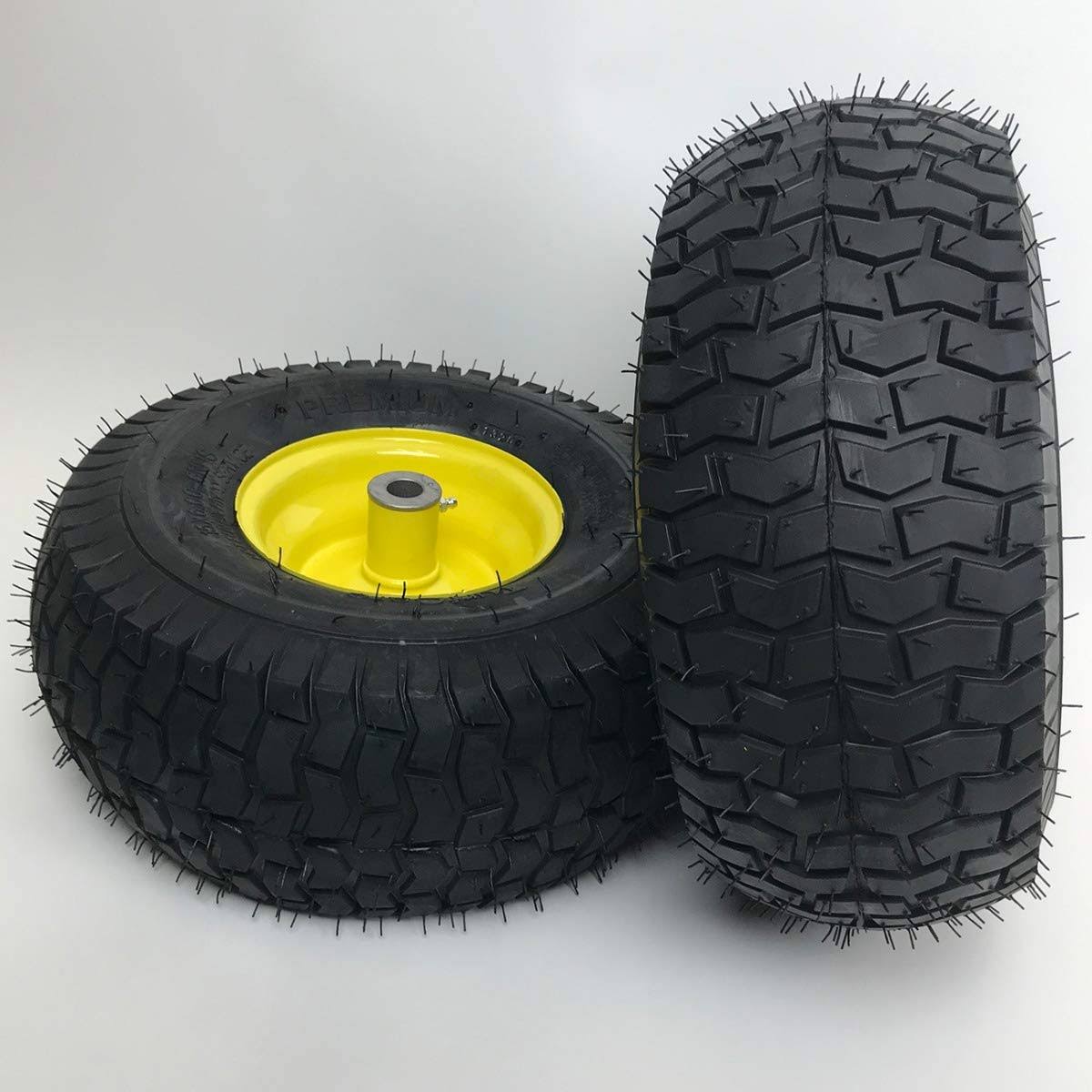 15x6.00-6 Lawn Mower Tire and Rim Set of 2 R54370
