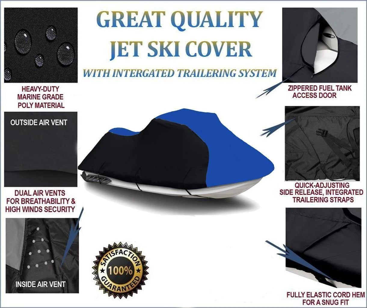 Heavy-Duty Trailerable Jet Ski Cover K250