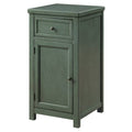 Antique Teal Transitional Side Table A310058