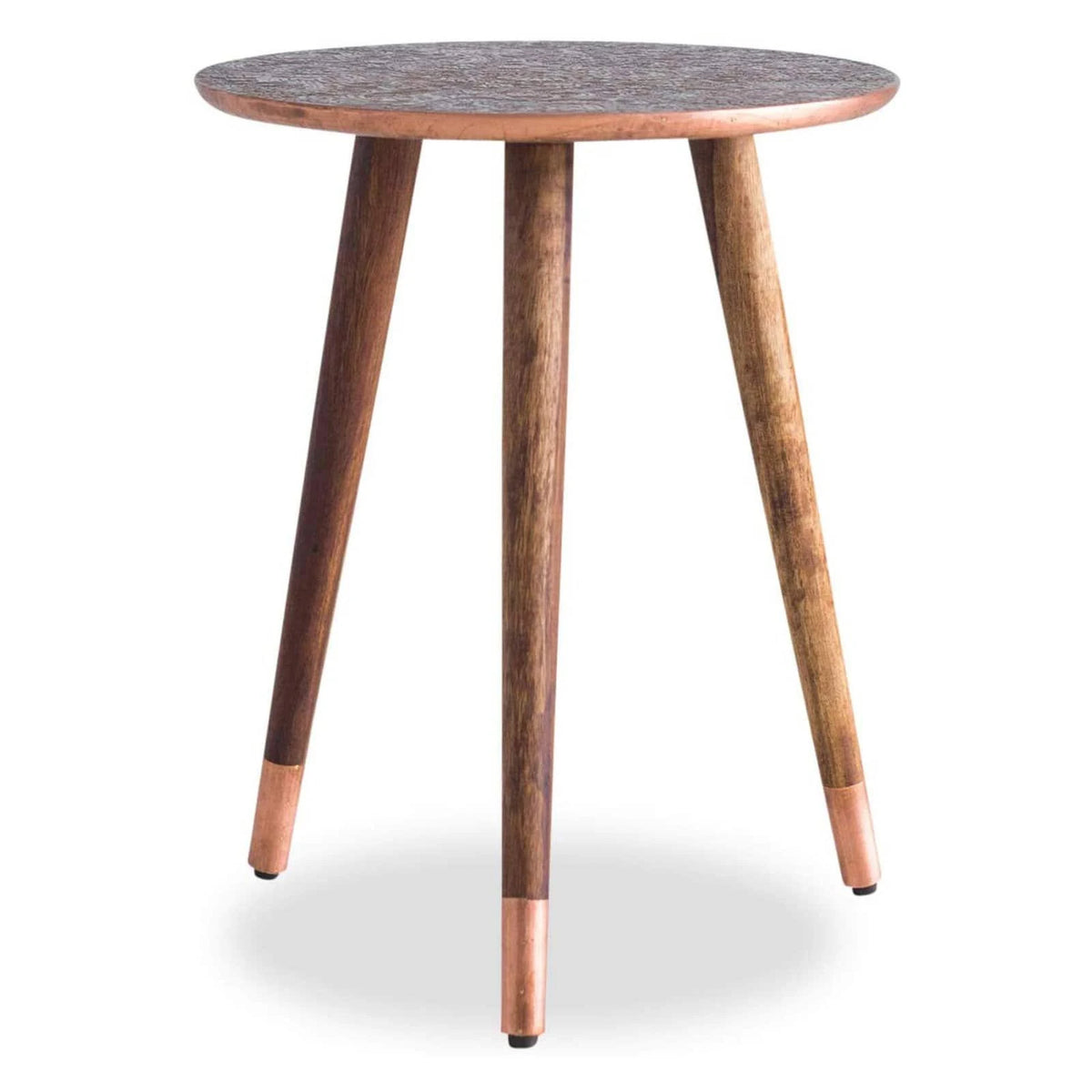 Copper End Table Y8395