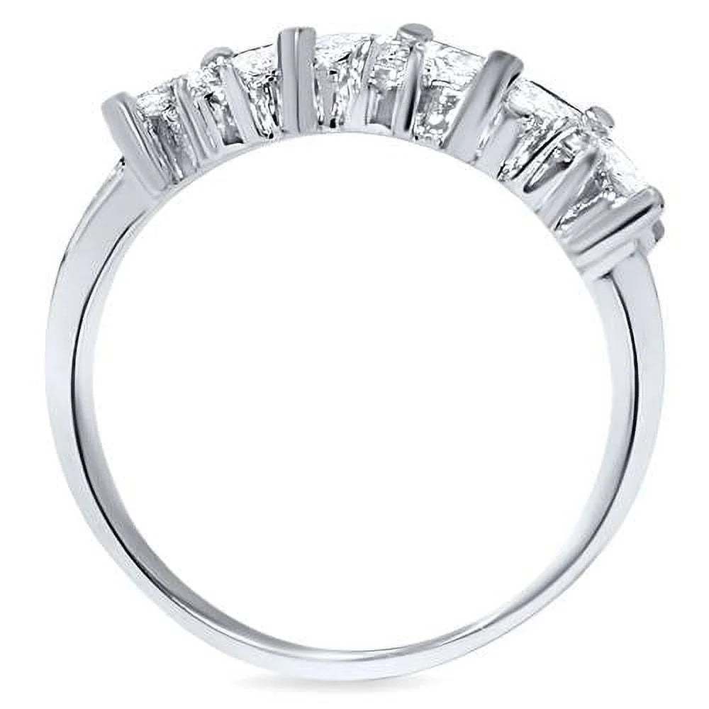 14k White Gold Marquise Diamond Wedding Ring G29261