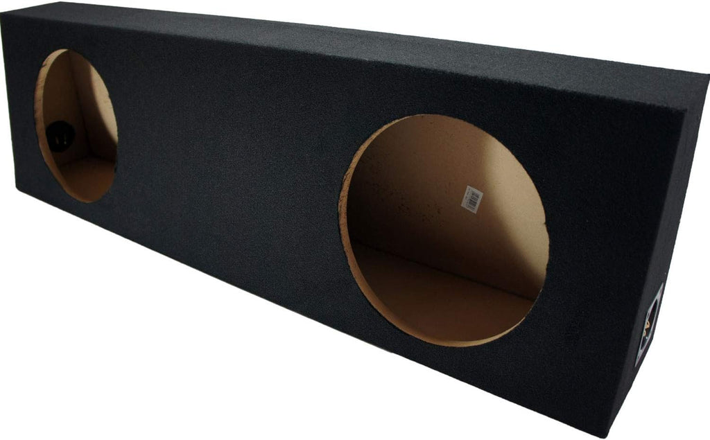 Dual 12 Sub Box Enclosure Package with Car Audio Subwoofers U248938