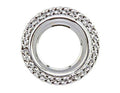 Chrome Lowrider Double Square Twisted Bottom Bracket Cup B3872