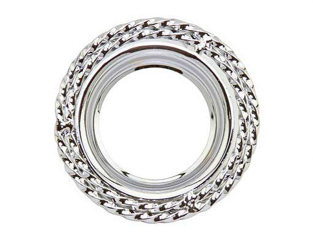 Chrome Lowrider Double Square Twisted Bottom Bracket Cup B3872