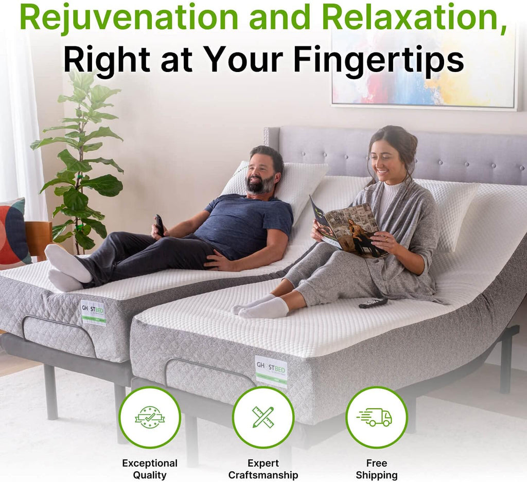 Twin XL Adjustable Bed Frame with Wireless Remote T297035