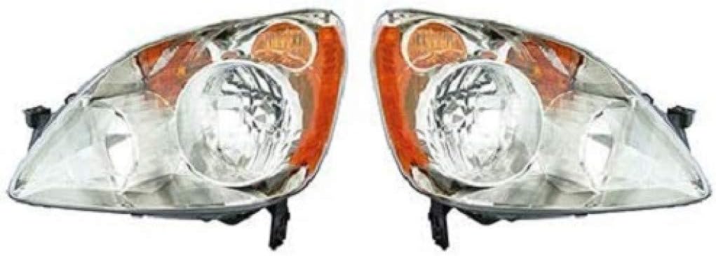 Pair Headlights Assembly Unit for Honda CR-V F839