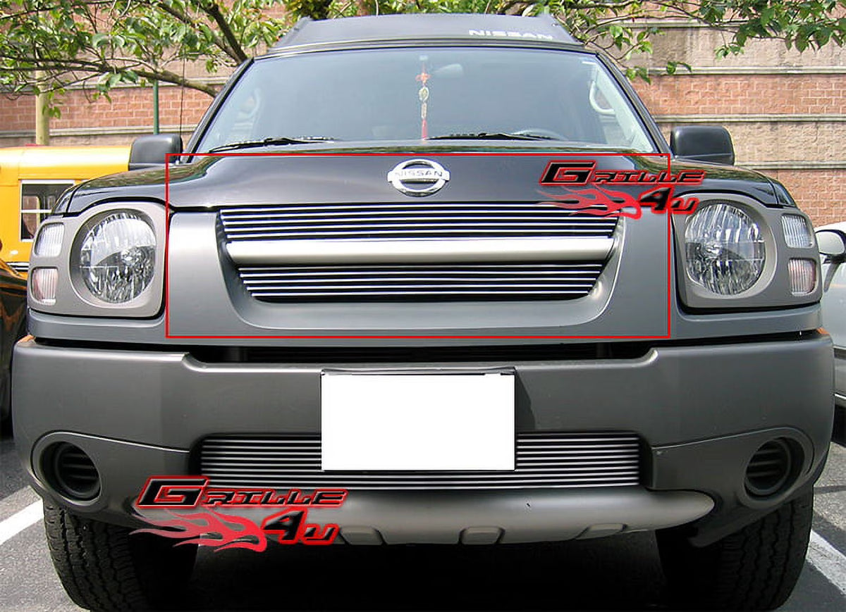 Aluminum Chrome Horizontal Billet Grille Insert F54371