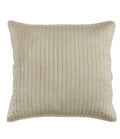 Taupe Channel Satin Euro Sham V45518
