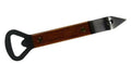 Magnetic Stainless Steel Bottle and Can Opener with Wood Handle P98605