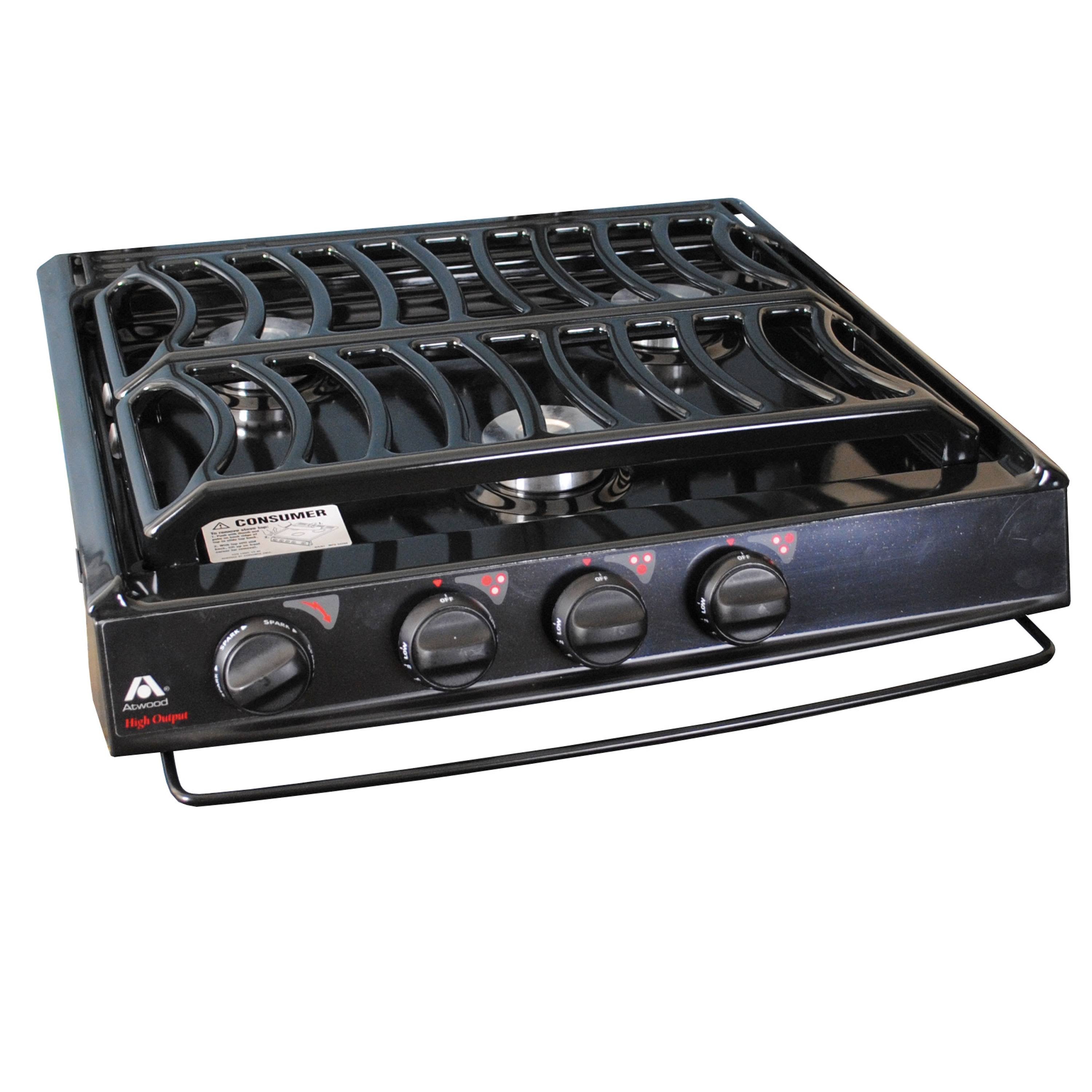 Black Slide-in Cooktop with Sealed Burner I9792