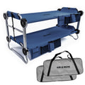 Navy Double Cot with Storage Organizers D4295