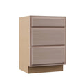 Unfinished Beech Drawer Base Kitchen Cabinet Q3159