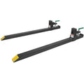 Clamp on Pallet Fork 1500 lb Capacity Loader Bucket Tractor Y507