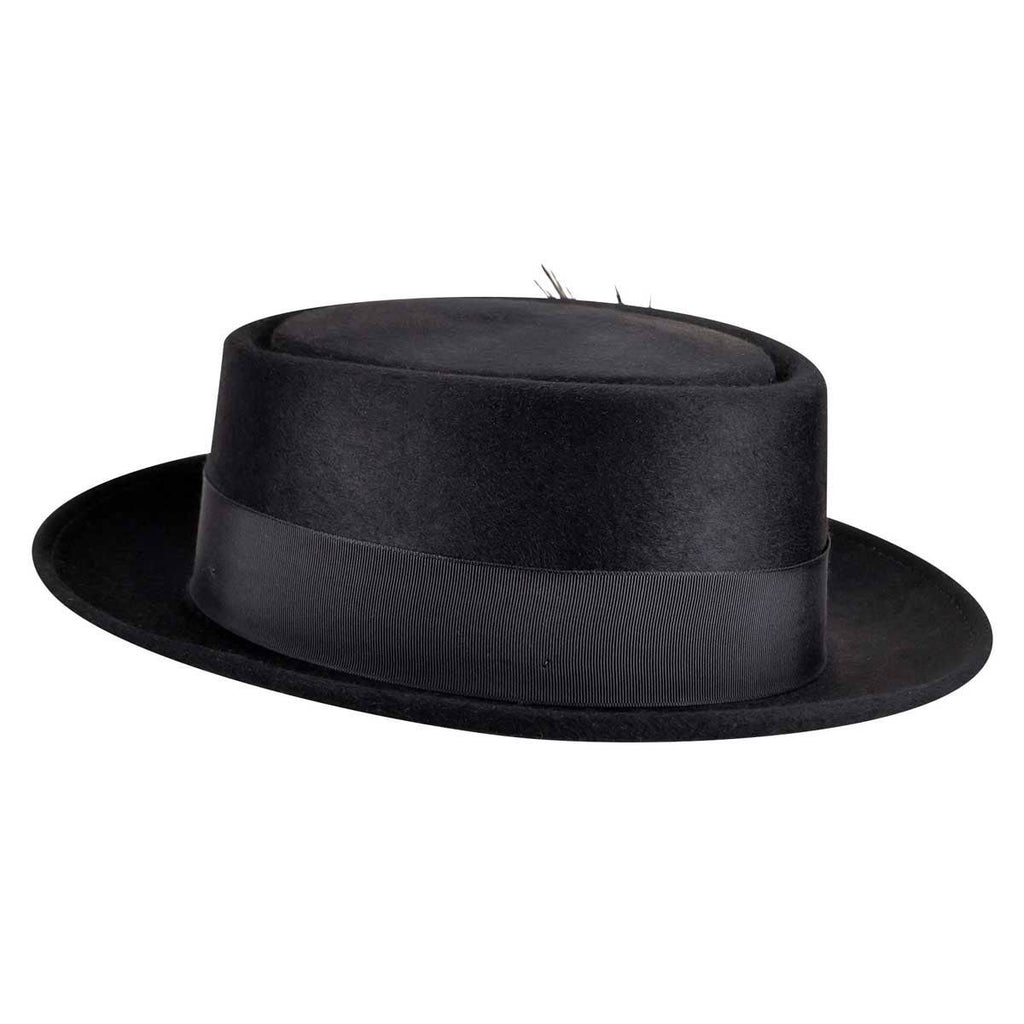 Black Pork Pie Hat L27779