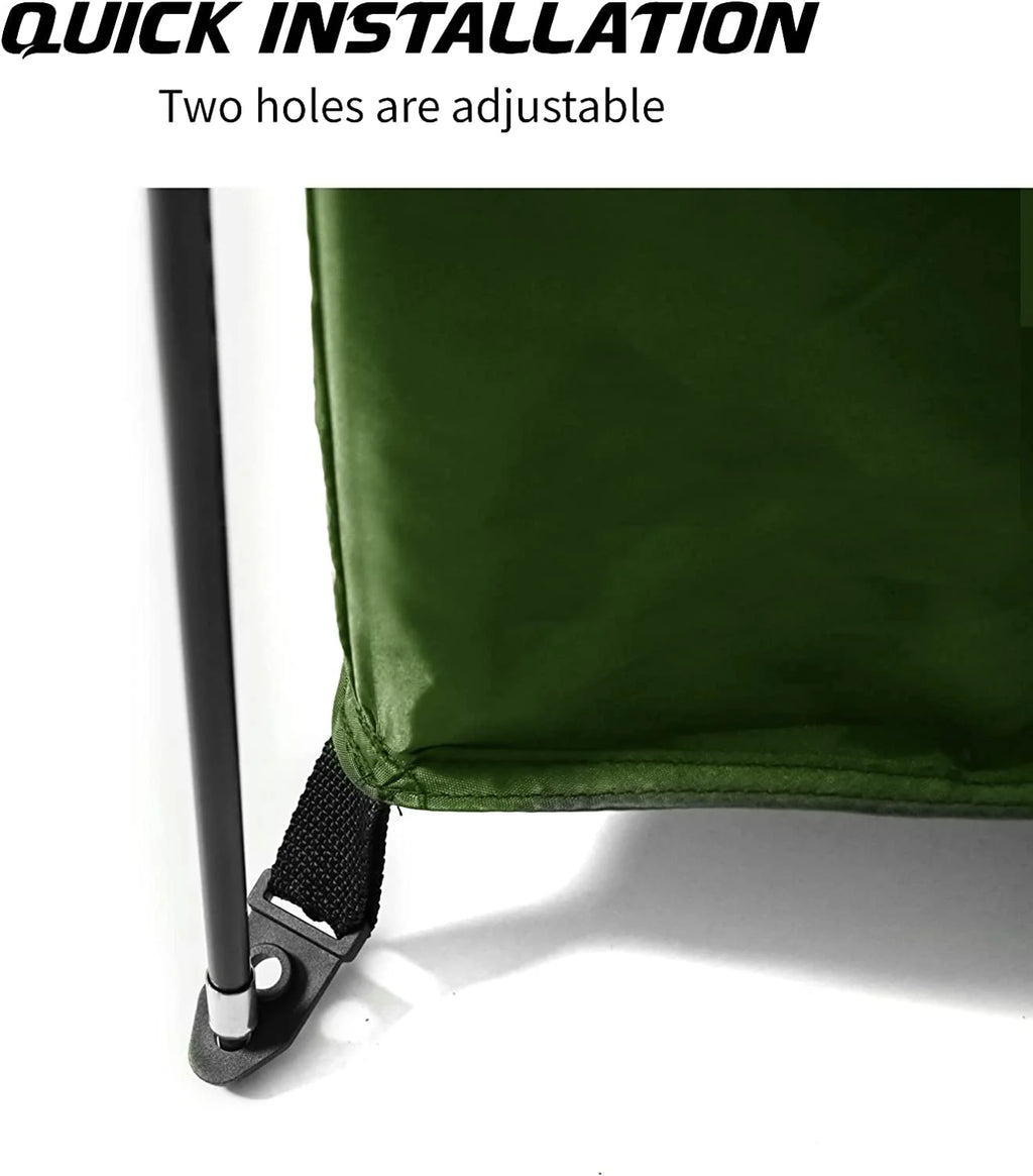 Semicircle Green Waterproof Bike Storage Cover J810662