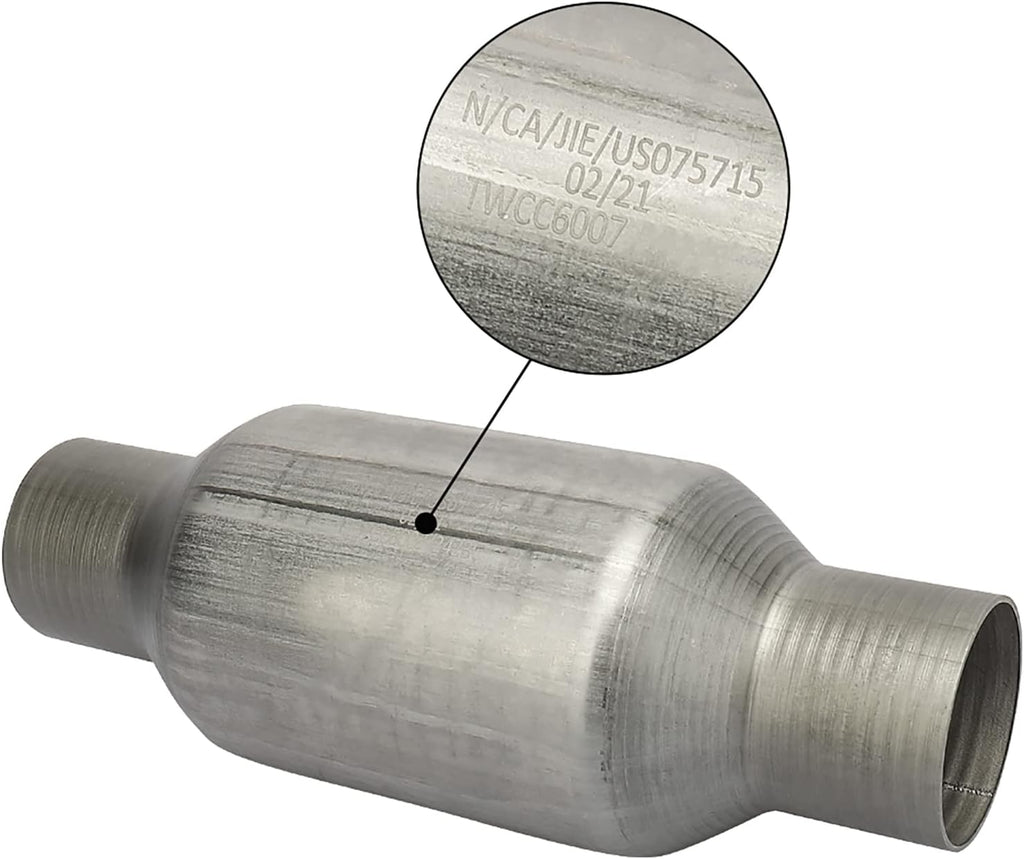 2.25" Inlet/Outlet Universal Catalytic Converter Pack of 2 N619780