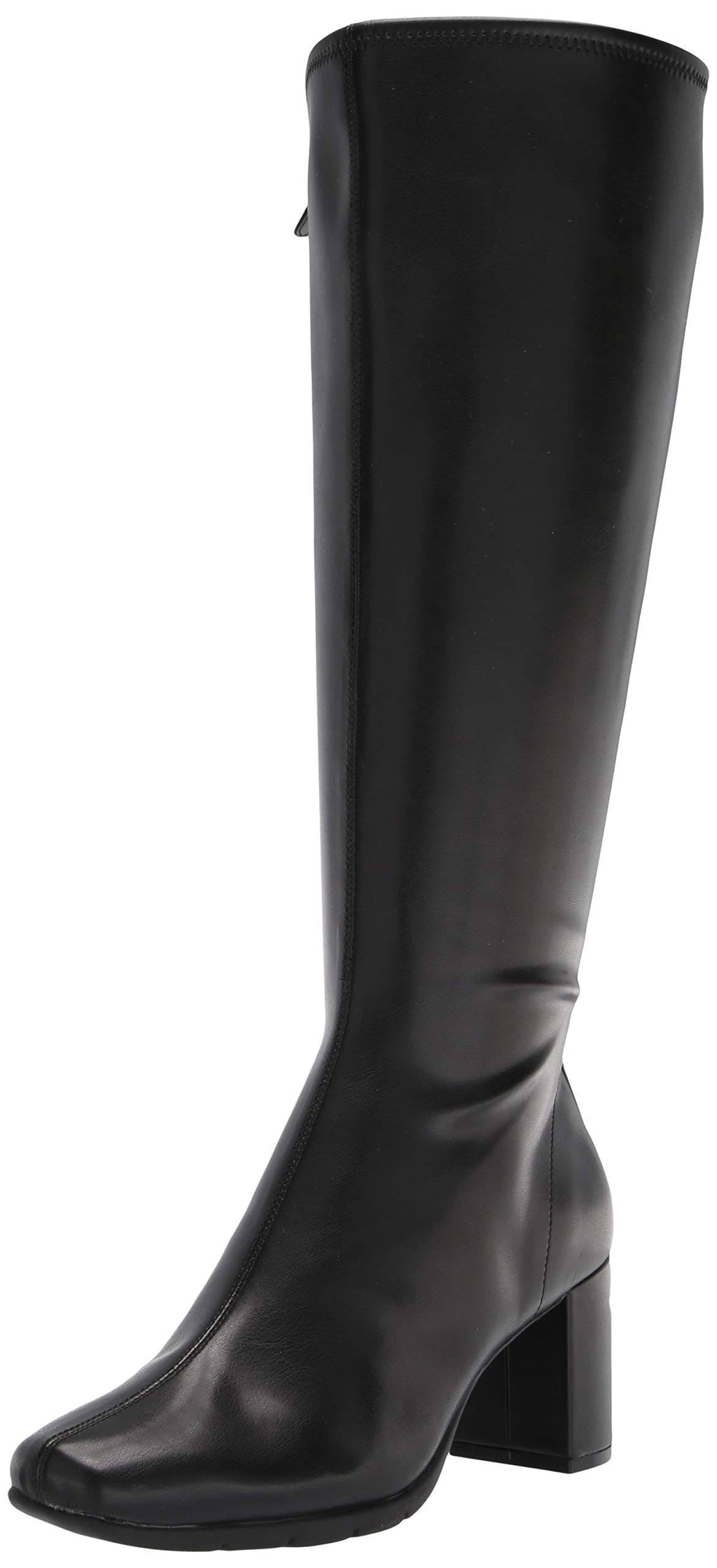 Black Stretch Wide Shoes P89551
