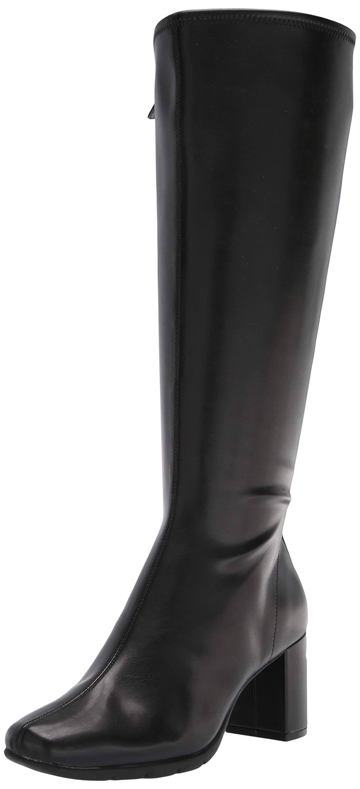 Black Stretch Wide Shoes P89551