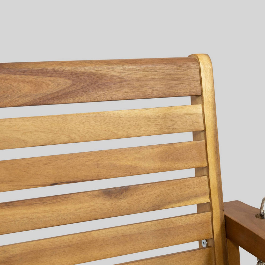 Acacia Wood Patio Porch Swing F902
