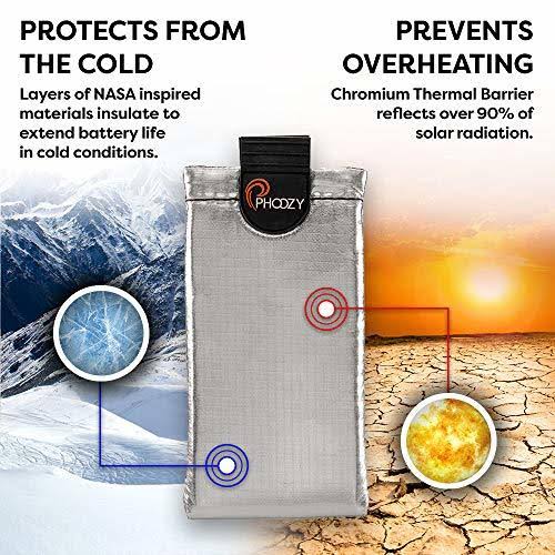 Insulated Phone Pouch Gray K205