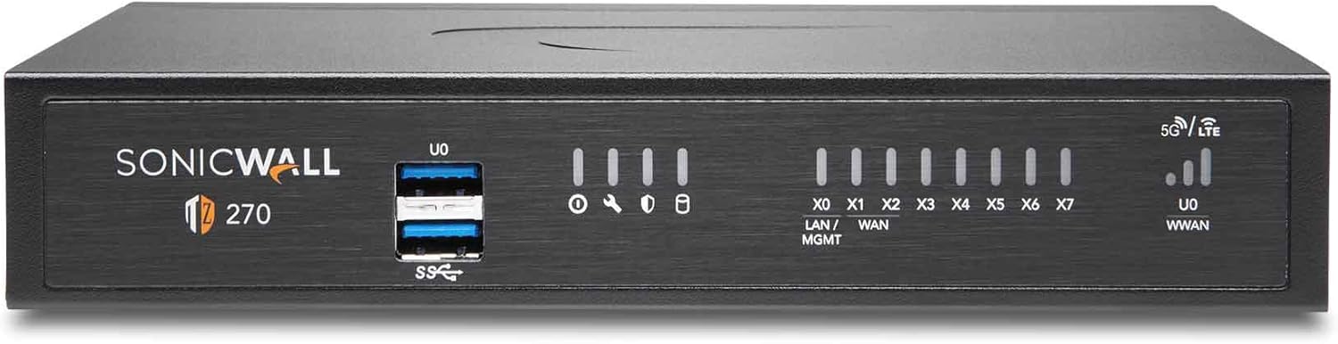 TZ270 Network Security Appliance with 5 Year 24x7 Support Y726009
