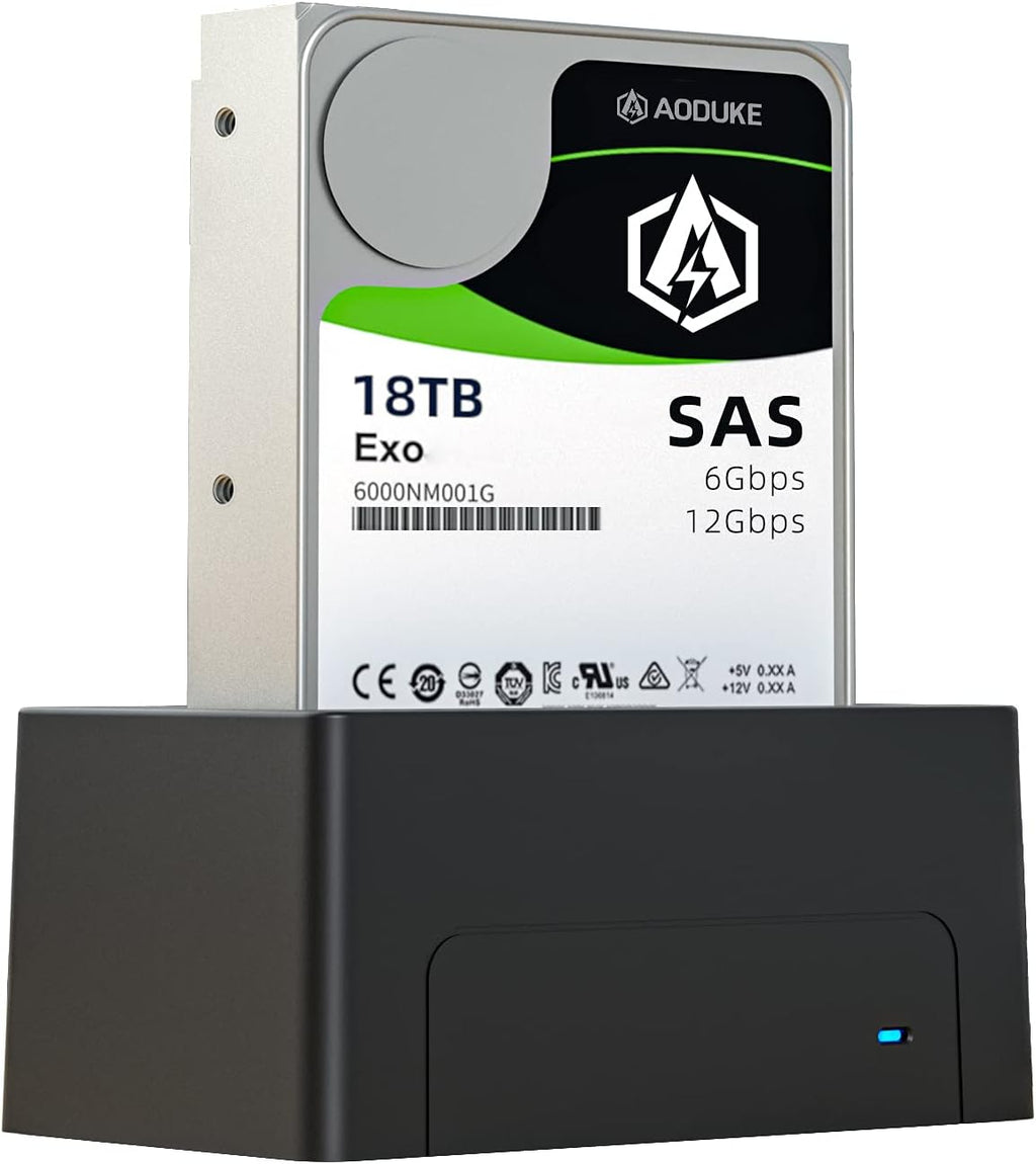 SAS to USB 3.0 Adapter for 2.5/3.5 inch HDD/SSD X19769