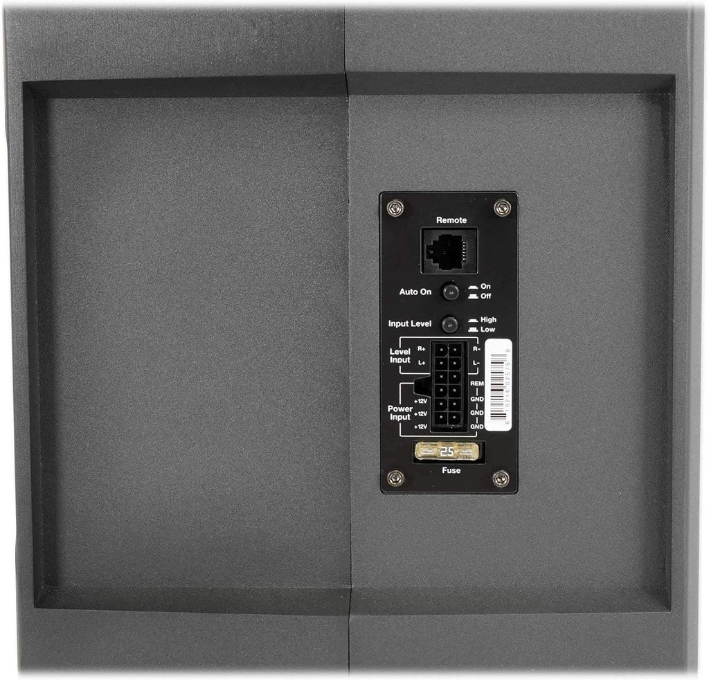 800w Powered Dual 10 Car Subwoofer Aluminum Enclosure V201314