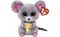 Squeaker the Gray Mouse With Cheese Plush N288