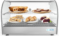 22" Commercial 2 Shelf Countertop Food Warmer Display Case, Silver M421