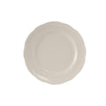 9 inch Scalloped Edge Plate in Eggshell American White, Case of 24 G516582